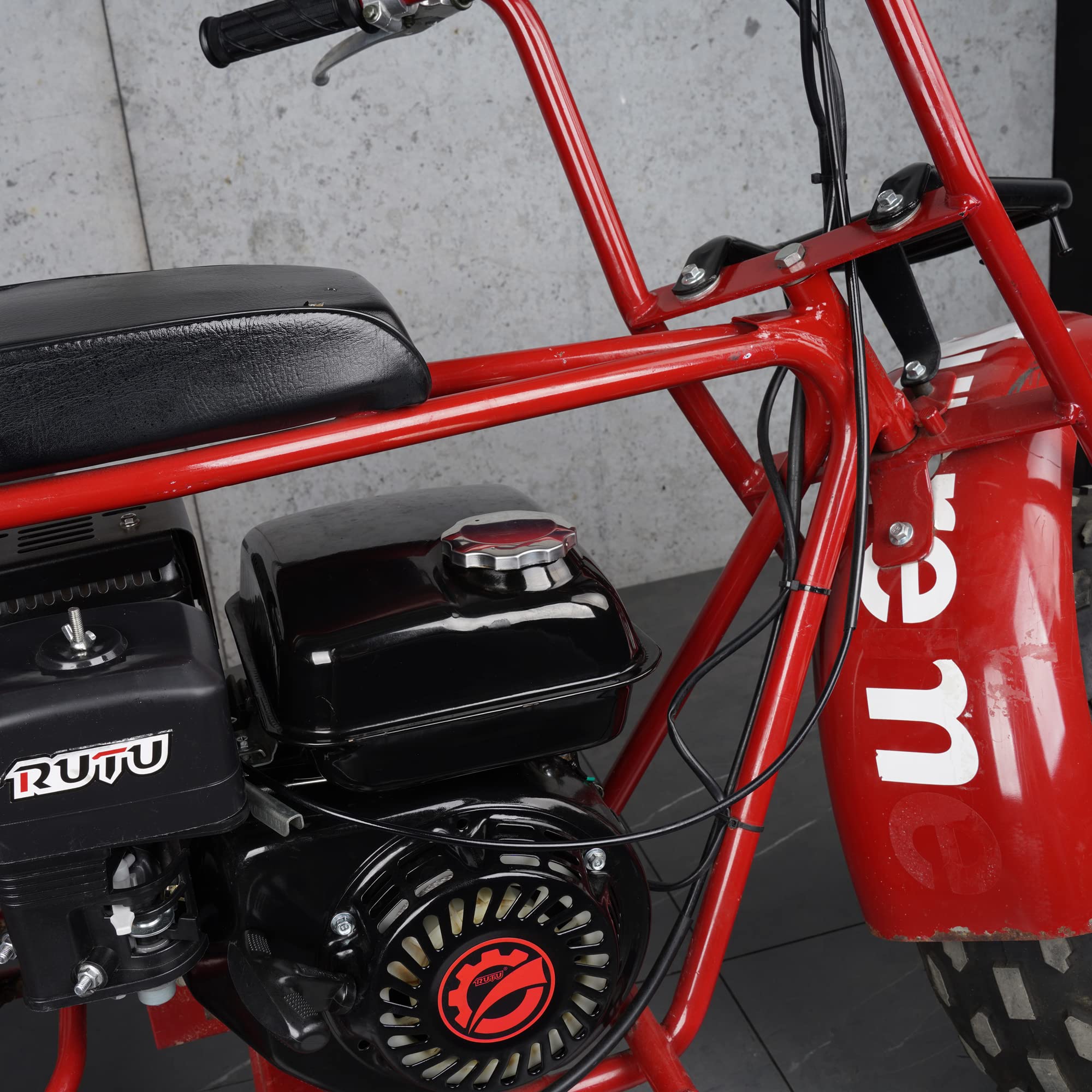 Amazon.com: Motorcycle Side Port Fuel Tank Gas Tank with Stainless